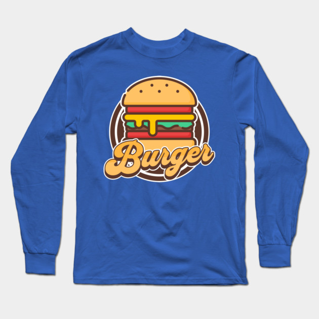 Hamburger Icon Long Sleeve T-Shirt by HolidayBug