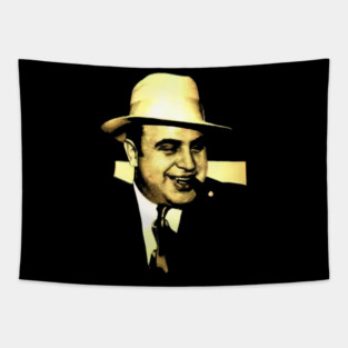 Mr. Al Capone Tapestry