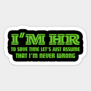 I'm HR Human Resource Magnet