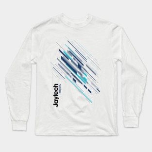 Jaytech Music Podcast (Blue) Long Sleeve T-Shirt