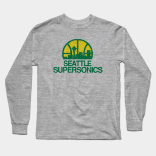 Seattle SuperSonics 1967 Long Sleeve T-Shirt