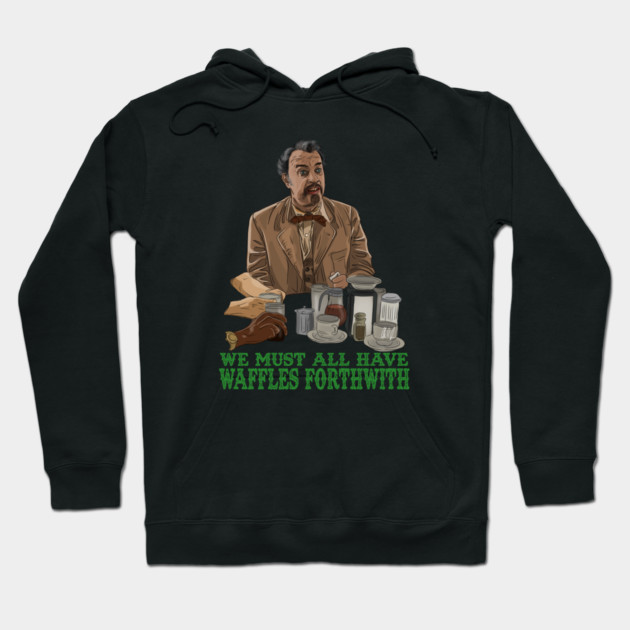 The Ladykillers: Waffles Forthwidth Hoodie by 51Deesigns