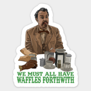 The Ladykillers: Waffles Forthwidth Magnet