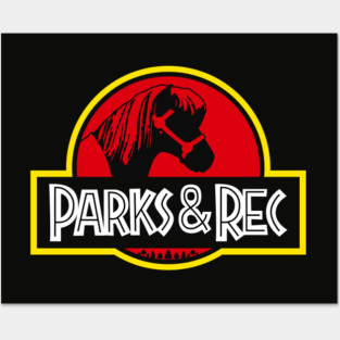 Parks and Recreation - Parody Logo With Lil Sebastian Posters and Art