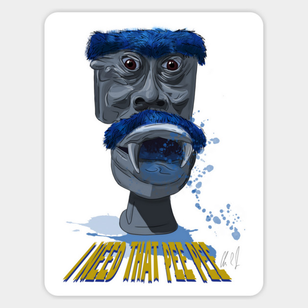 Mr. Toilet Man Is Talking Too Magnet by 51Deesigns