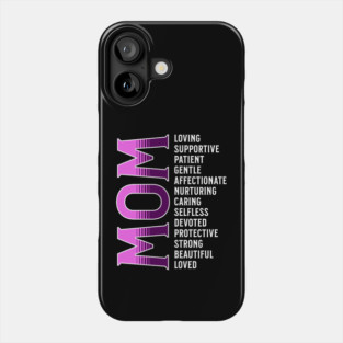 Mother's Day, Mom Loved Phone Case