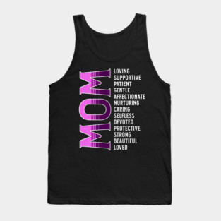 Mother's Day, Mom Loved Tank Top