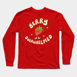 Berry Overwhelmed Long Sleeve T-Shirt