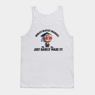 World's Okayest Graduate Tank Top
