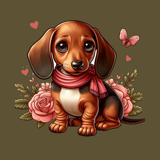 Miniature Dachshund Puppy Creations by IamActiveDog