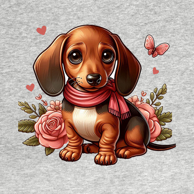 Miniature Dachshund Puppy Creations by IamActiveDog
