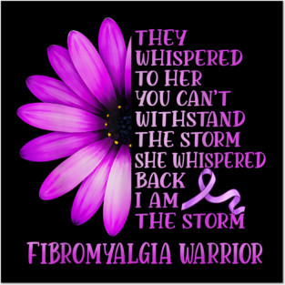 I'am the Storm Fibromyalgia Warrior Posters and Art