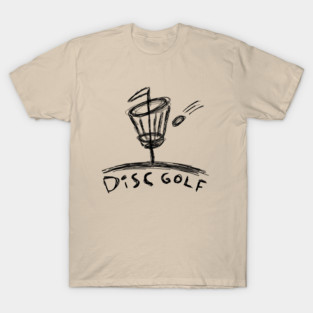 Disc Golf Scribble T-Shirt