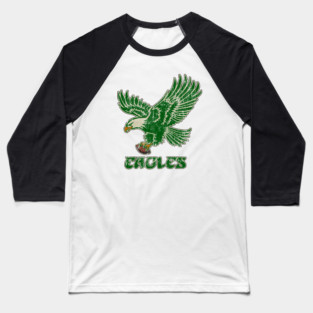 Go Birds Vintage Eagles Baseball T-Shirt