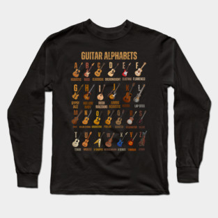 Guitar Long Sleeve T-Shirt