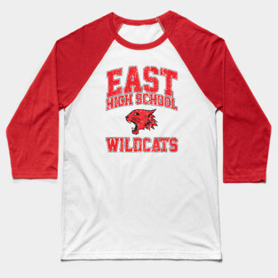East High School Wildcats (Variant) Baseball T-Shirt