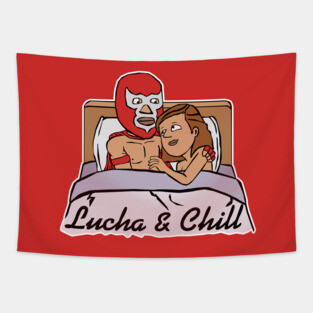 Lucha & Chill Tapestry