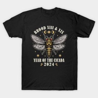 Cicada Double Emergence Year Of The Cicada 2024 T-Shirt