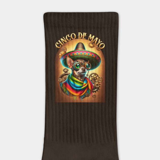 Steampunk Cinco de Mayo Chihuahua by HolidayBug