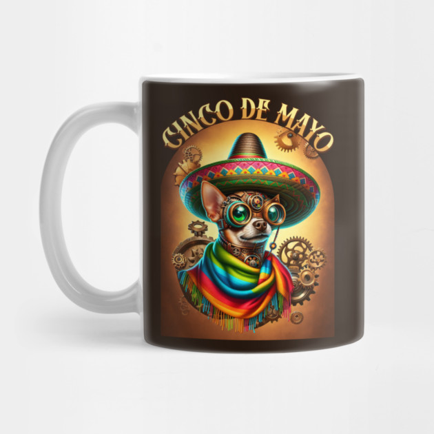 Steampunk Cinco de Mayo Chihuahua by HolidayBug