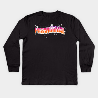 National Paranormal Day, ghosts Kids Long Sleeve T-Shirt