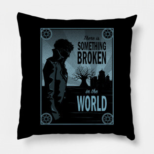 Percy's Request of the Raven Queen Pillow