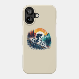 Mountain Biking Phone Case