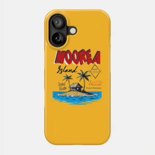 Moorea Island French Polynesia Phone Case