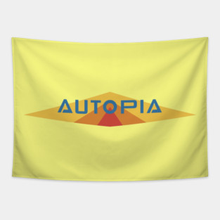 Autopia 80s Tapestry