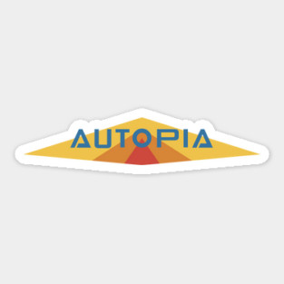 Autopia 80s Sticker