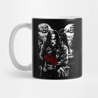 The Crow brandon lee 94 1994 goth mime emo Mug