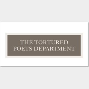 The Tortured Poets Department Posters and Art