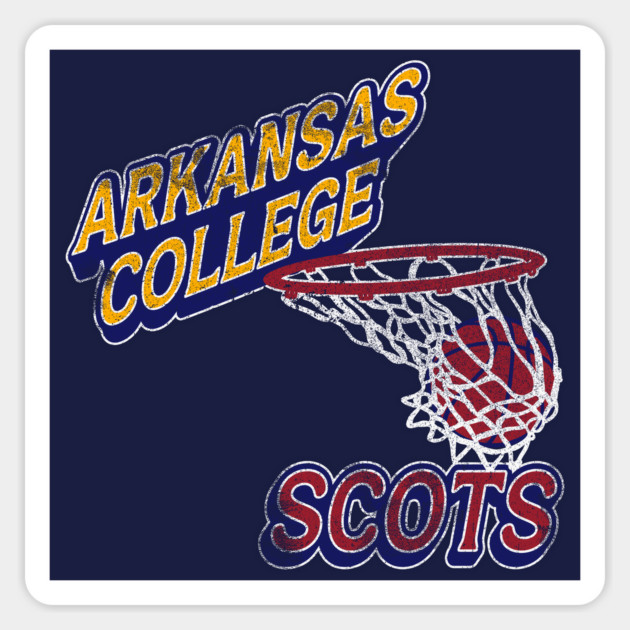 Arkansas College Scots Basketball Sticker by rt-shirts