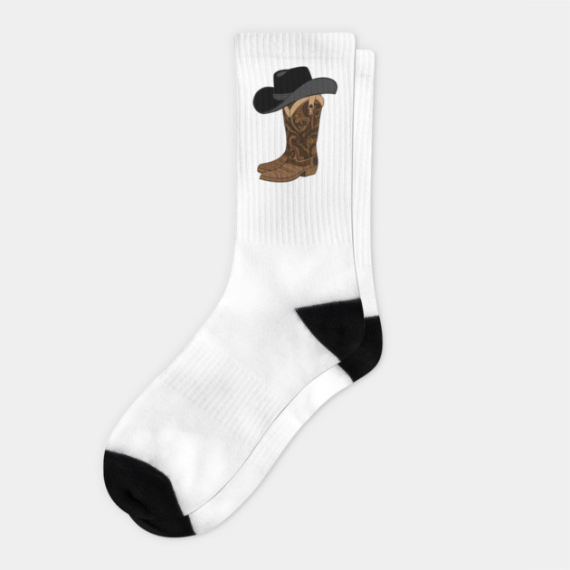 Western Wear Socks by DickinsonDesign