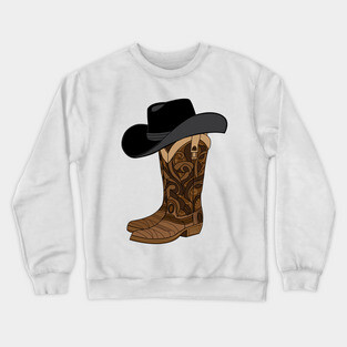 Western Wear Crewneck Sweatshirt