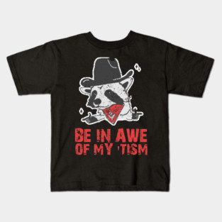 Be-In-Awe-Of-My-Tism Kids T-Shirt