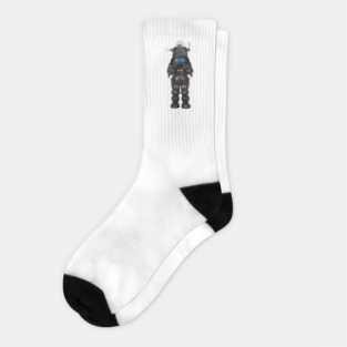 Robbie the Robot Socks