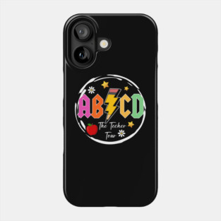 ABCD Teacher Tour, End of Year, Kindergarten Teacher, Elementary School (2 Sided) Phone Case