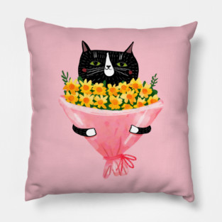 Flowers For Mom Pillow