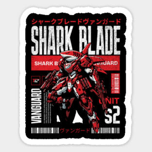 Shark Blade Vanguard Sticker