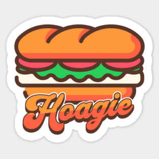 Retro Hoagie Sticker