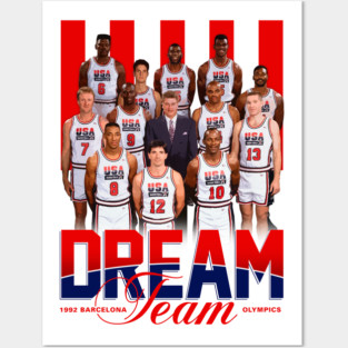 USA Dream Team Posters and Art