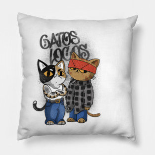 Gatos locos Pillow