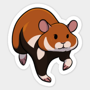 European Hamster Sticker