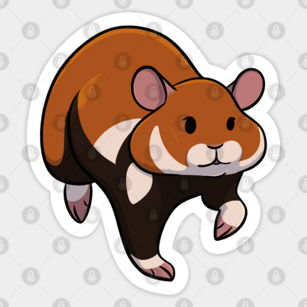European Hamster Sticker by DeguArts