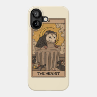 The Hermit - Possum Tarot Phone Case