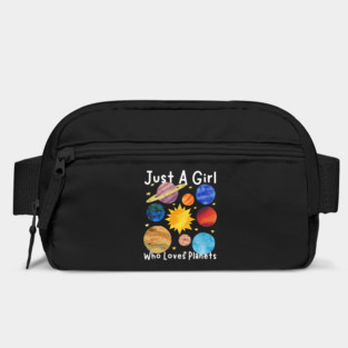 Just a girl who loves planets Bag