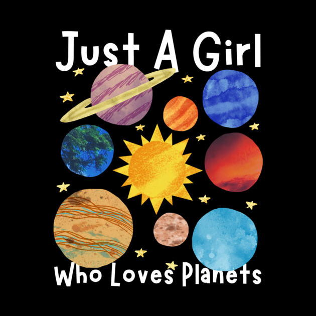 Just a girl who loves planets by The WYLD Tribe