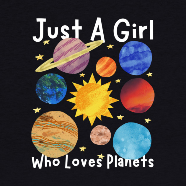 Just a girl who loves planets by The WYLD Tribe