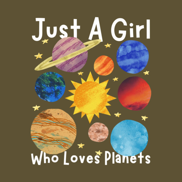 Just a girl who loves planets by The WYLD Tribe